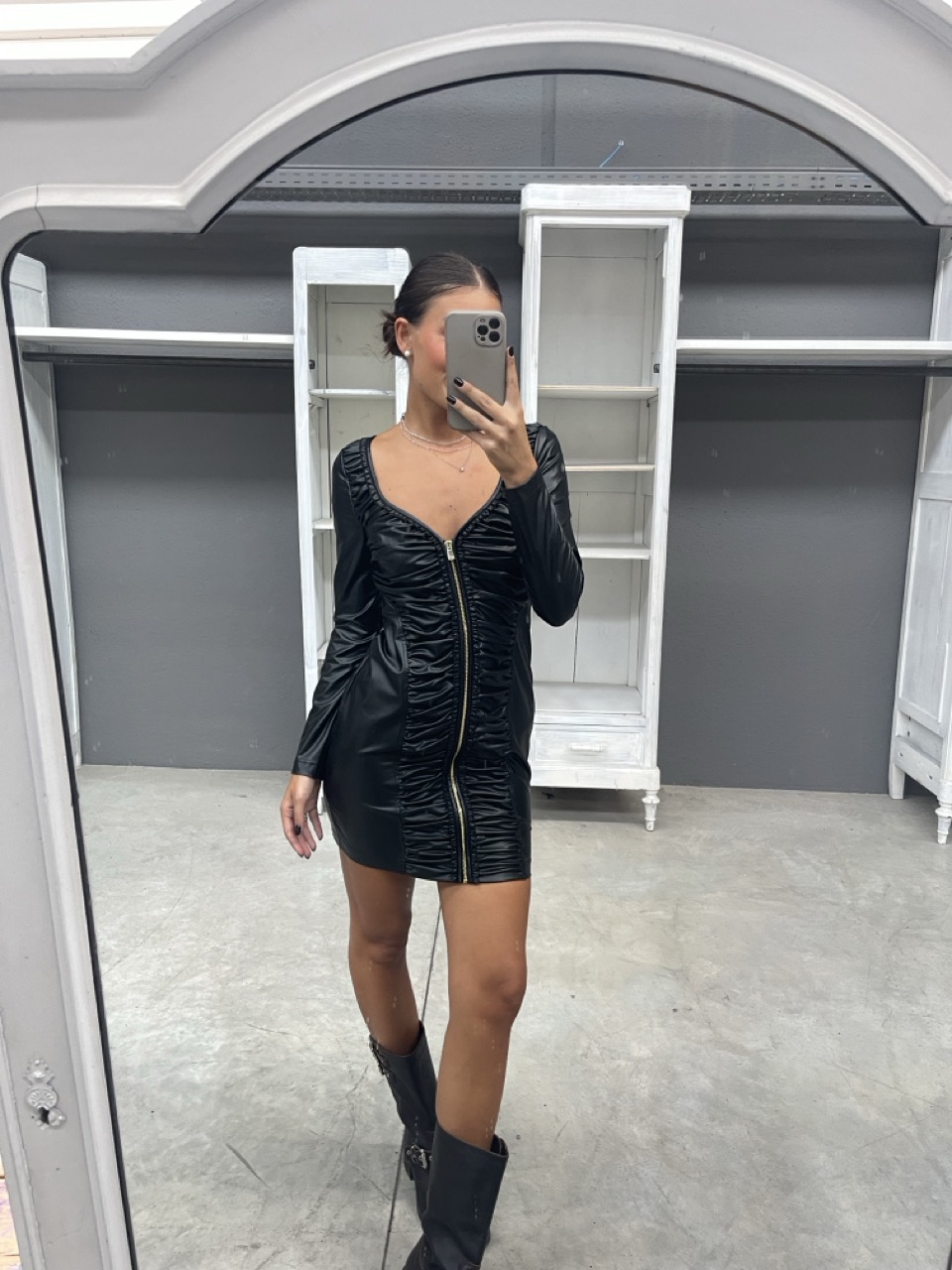 Abito in ecopelle PINKO 206920