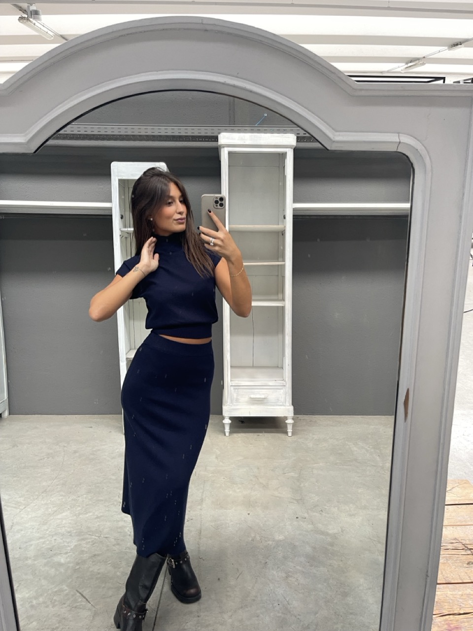 Coordinato in maglia 5341
