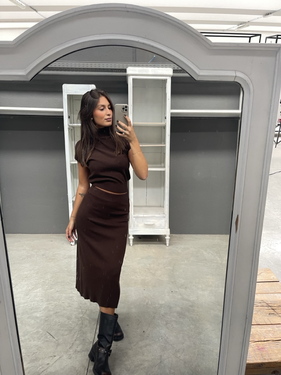 Coordinato in maglia 5341 - immagine 2