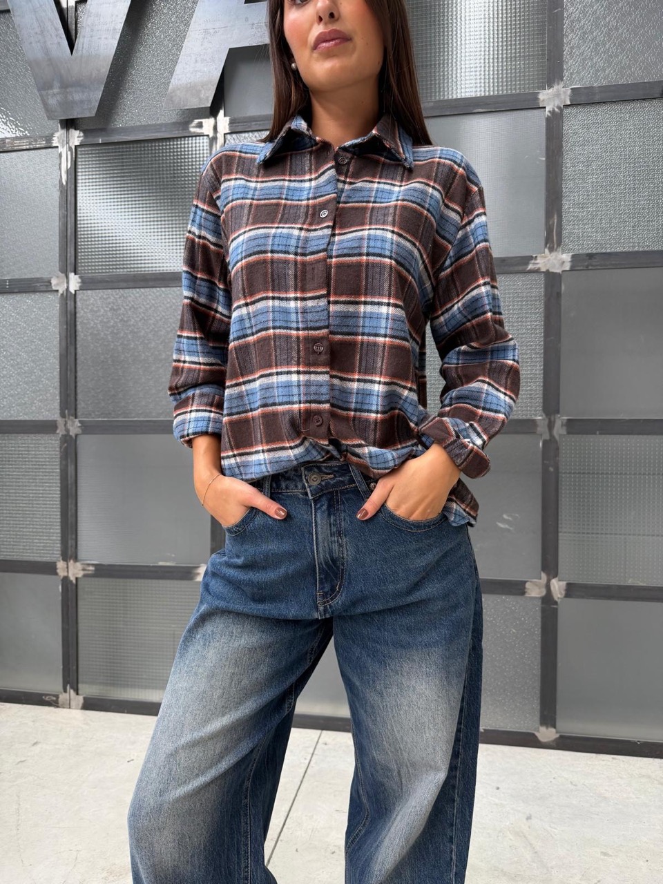 Camicia a quadri 3529R - immagine 3