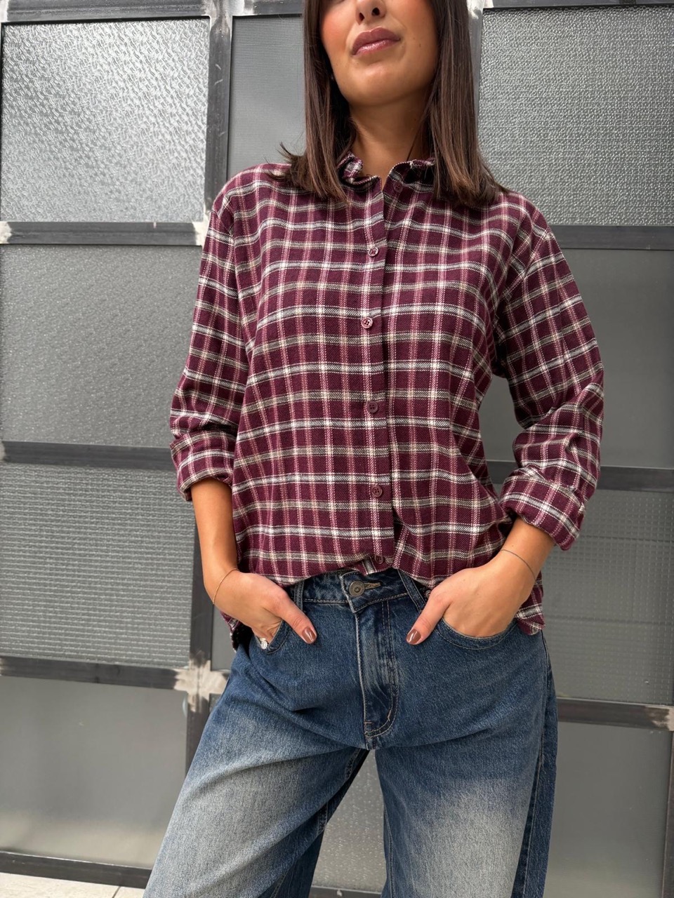 Camicia a quadri 3529R - immagine 2