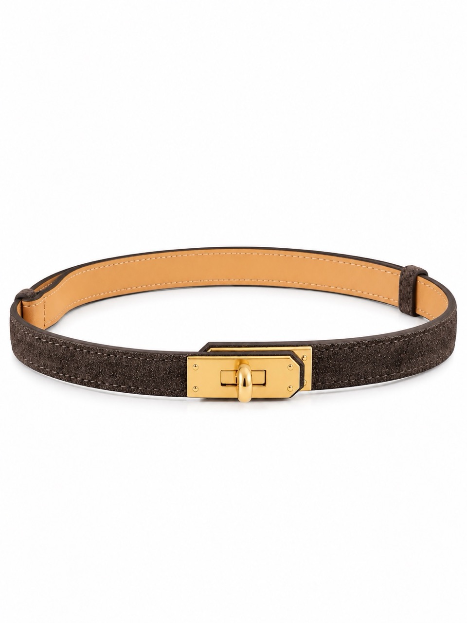 Cintura in pelle effetto scamosciato ESCT0093