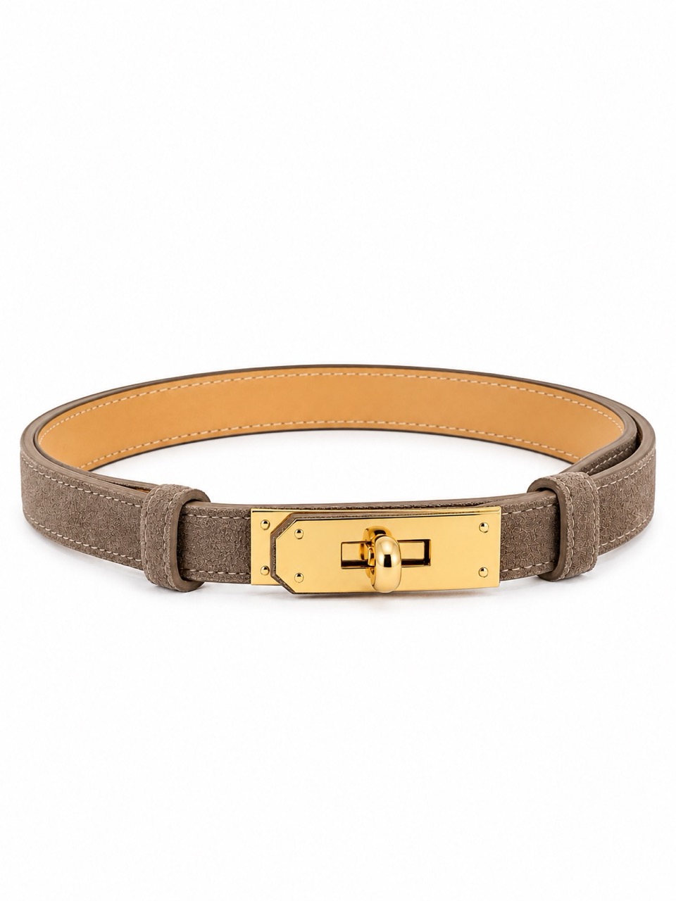 Cintura in pelle effetto scamosciato ESCT0093 - immagine 2