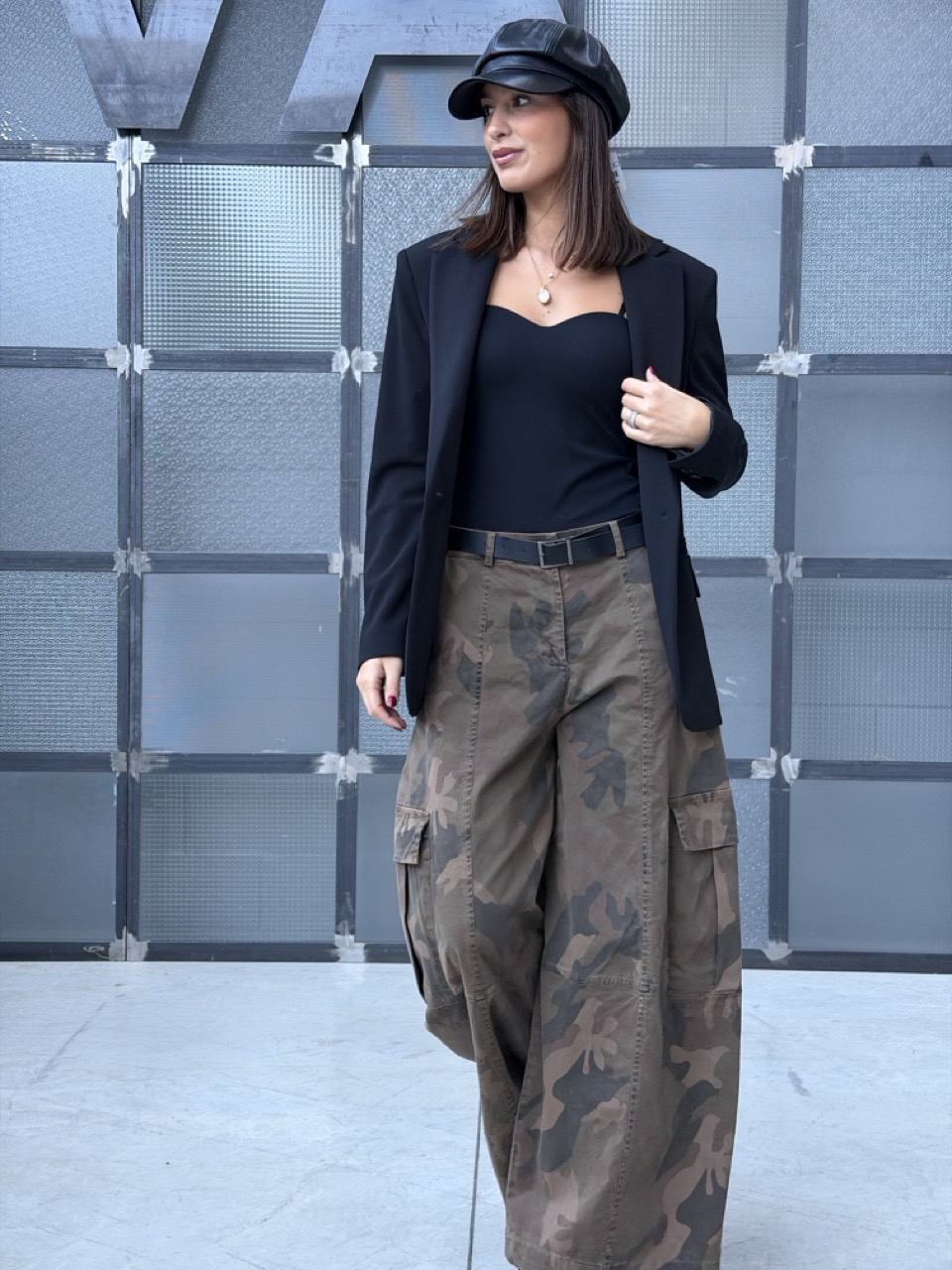 Pantalone cargo mimetico SUSY MIX 61437PMIM - immagine 2