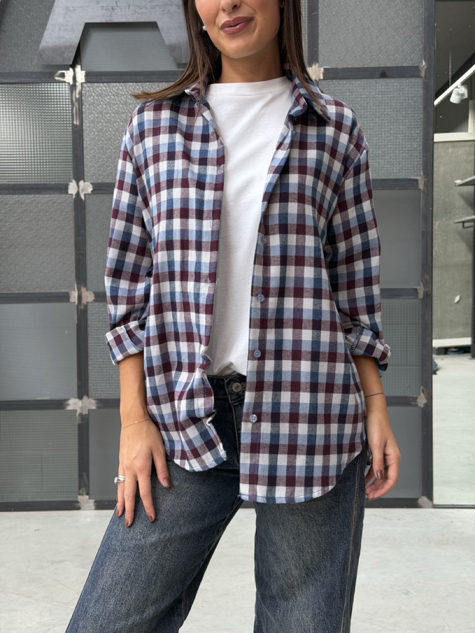 Camicia quadri 35293