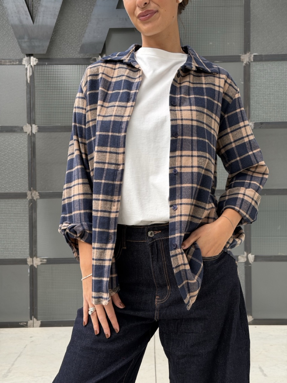 Camicia a quadri 35295 - immagine 3