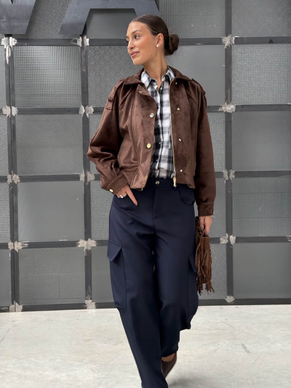 Pantalone cargo sartoriale HAVEONE PIA-R293 - immagine 2