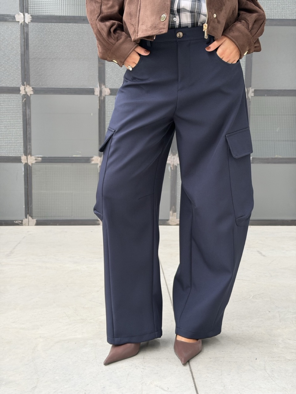 Pantalone cargo sartoriale HAVEONE PIA-R293