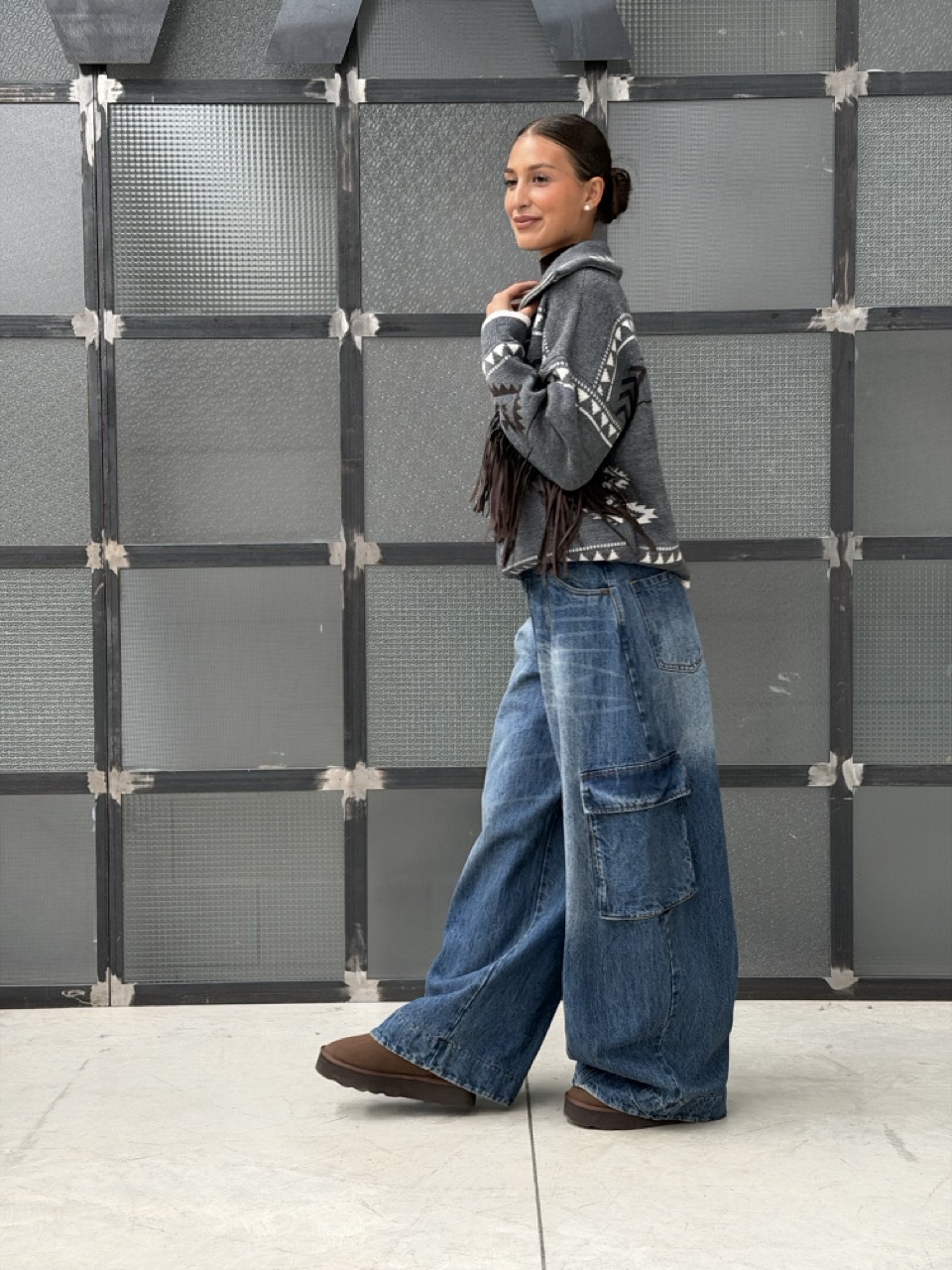 Jeans cargo MOTEL 122M - immagine 2