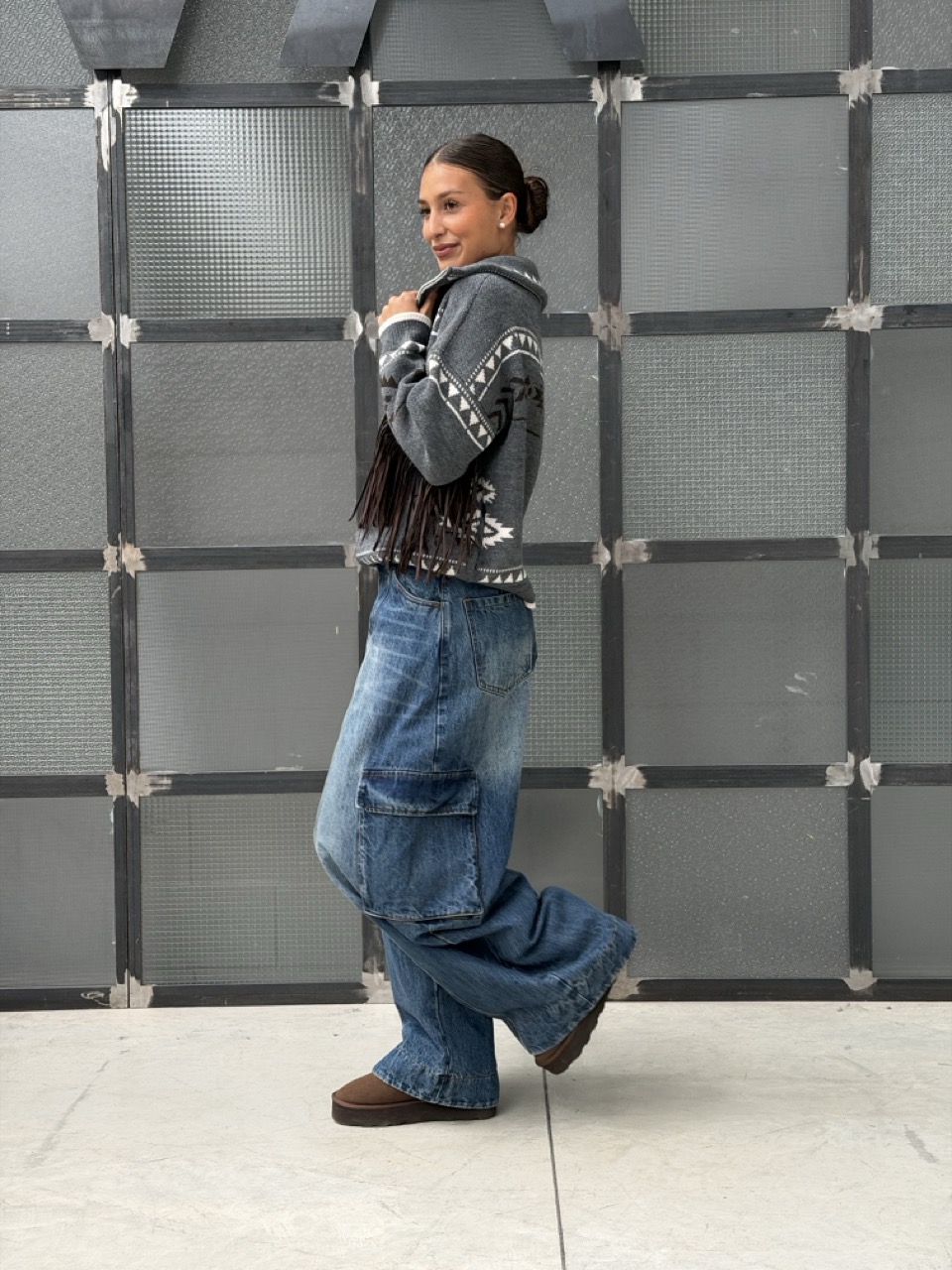 Jeans cargo MOTEL 122M - immagine 3