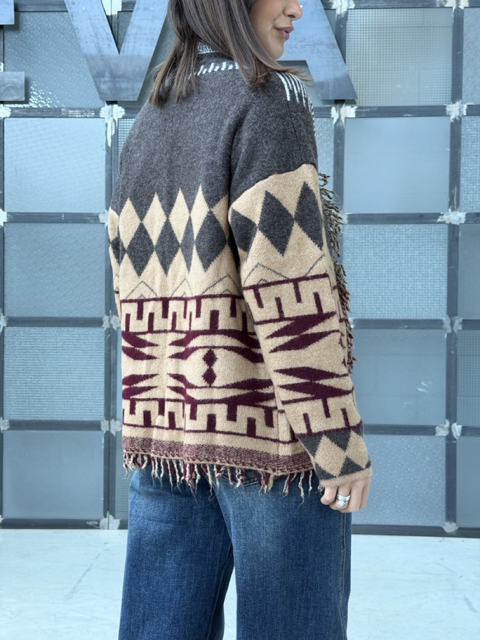 Cardigan in fantasia SUSY MIX M94059 - immagine 3