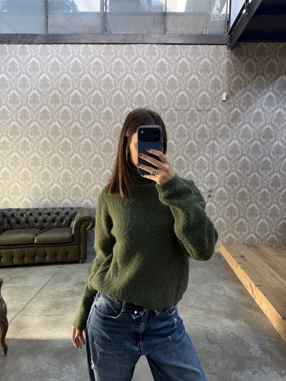 Maglione dolcevita DUDA M92122 - immagine 3